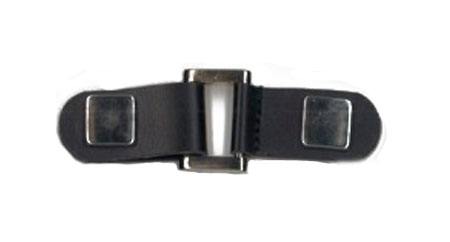 Zamak + Leatherette Clasp